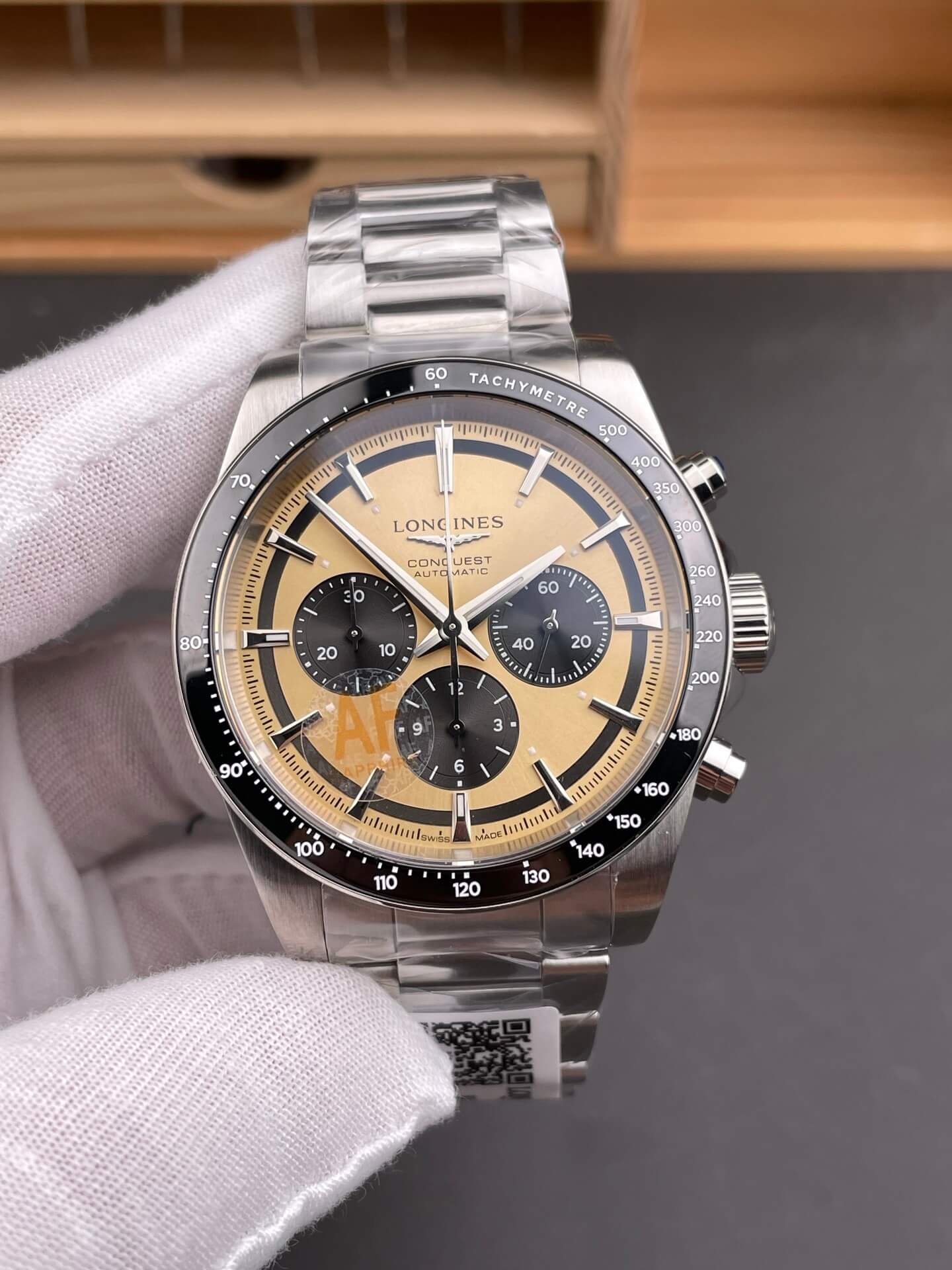 Longines Replica Conquest Chronograph Super Clone Watch L3.835.4.32.6