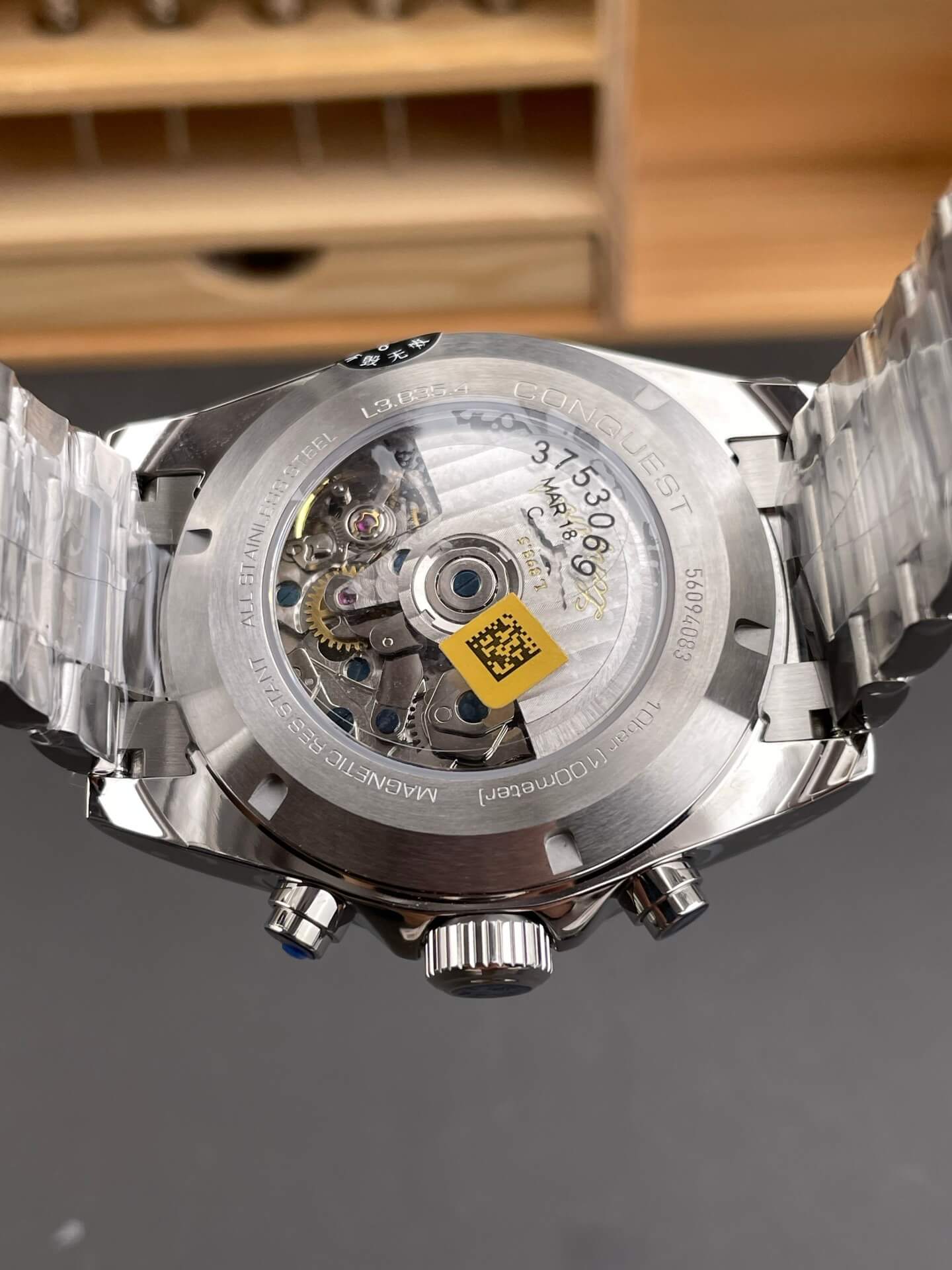 Longines Replica Conquest Chronograph Super Clone Watch L3.835.4.32.6