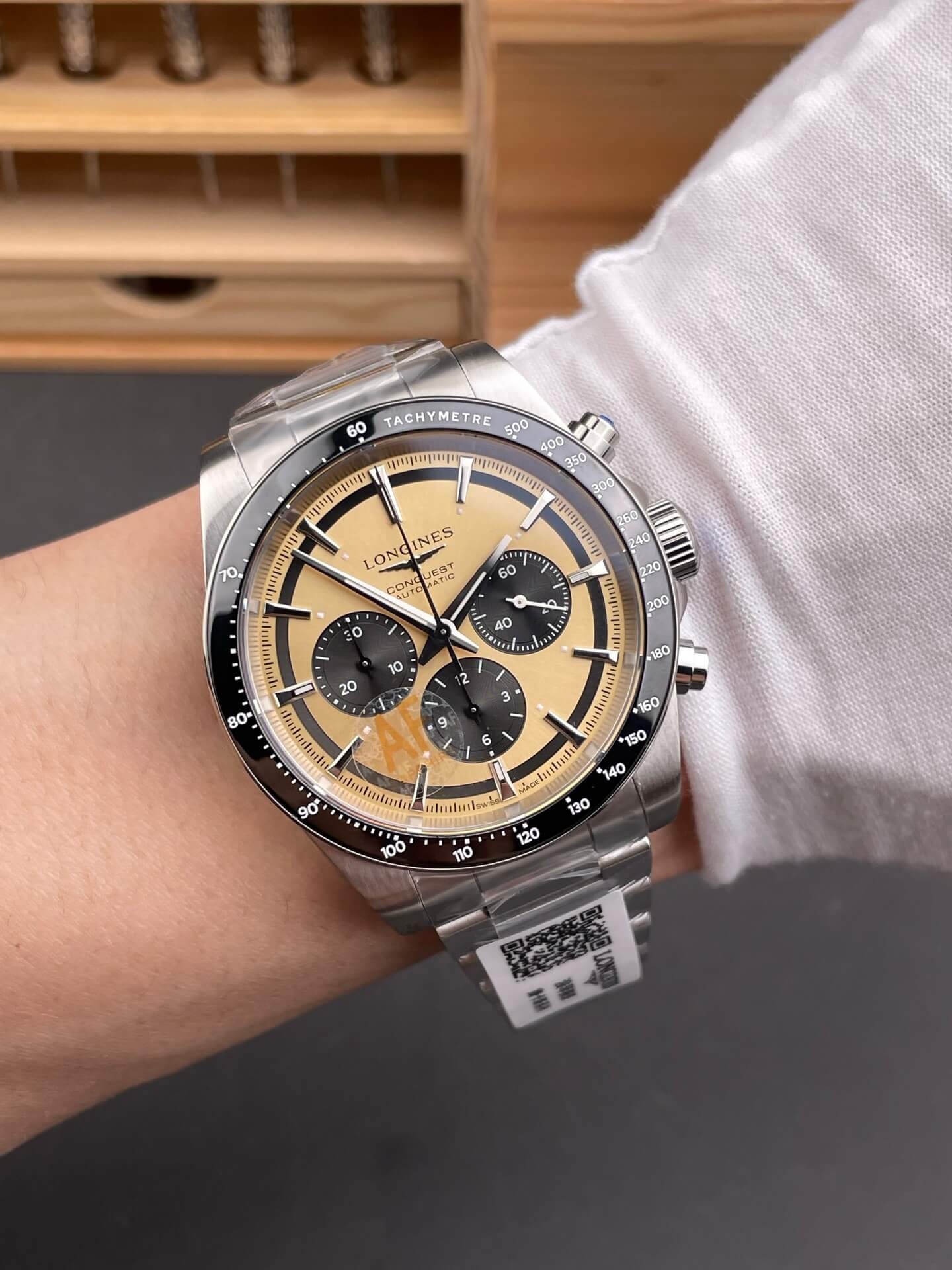 Longines Replica Conquest Chronograph Super Clone Watch L3.835.4.32.6