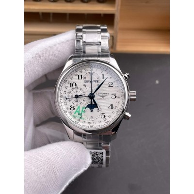 Longines Replica Master Collection Chronograph Moon Phase Super Clone Watch L2.673.4.78.6