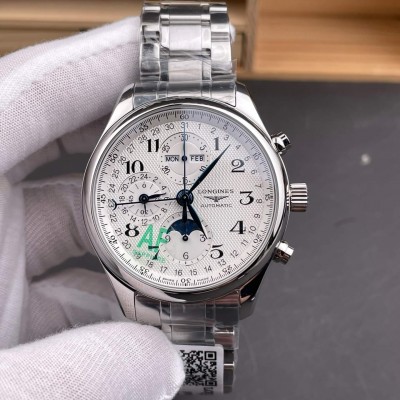 Longines Replica Master Collection Chronograph Moon Phase Super Clone Watch L2.673.4.78.6