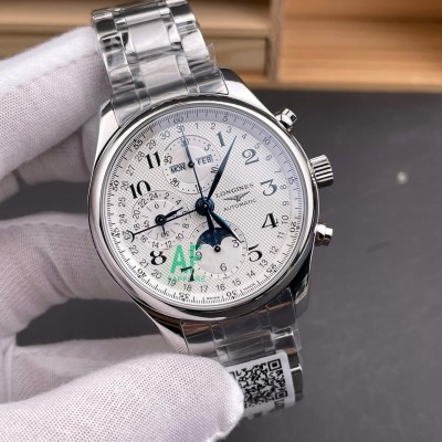 Longines Replica Master Collection Chronograph Moon Phase Super Clone Watch L2.673.4.78.6