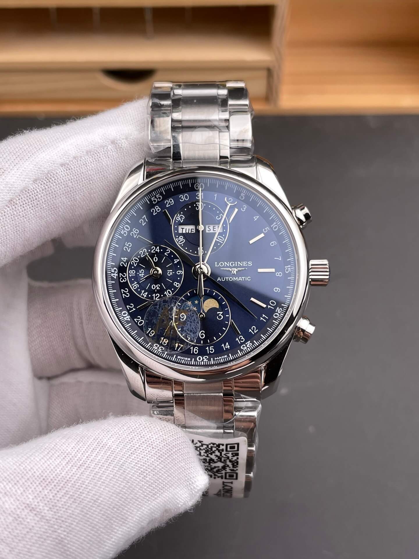 Longines Replica Master Collection Chronograph Moon Phase Super Clone Watch L2.673.4.92.6