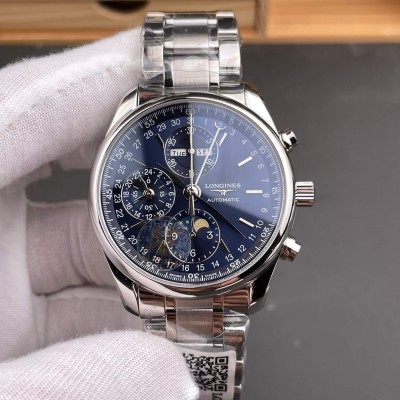 Longines Replica Master Collection Chronograph Moon Phase Super Clone Watch L2.673.4.92.6