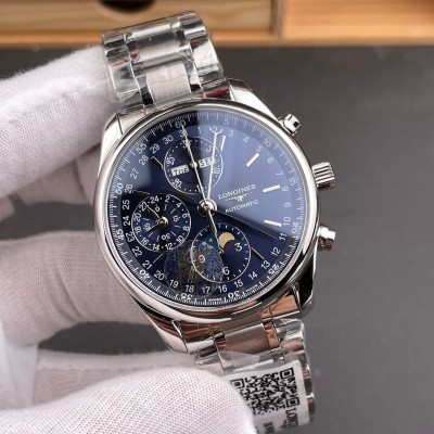 Longines Replica Master Collection Chronograph Moon Phase Super Clone Watch L2.673.4.92.6