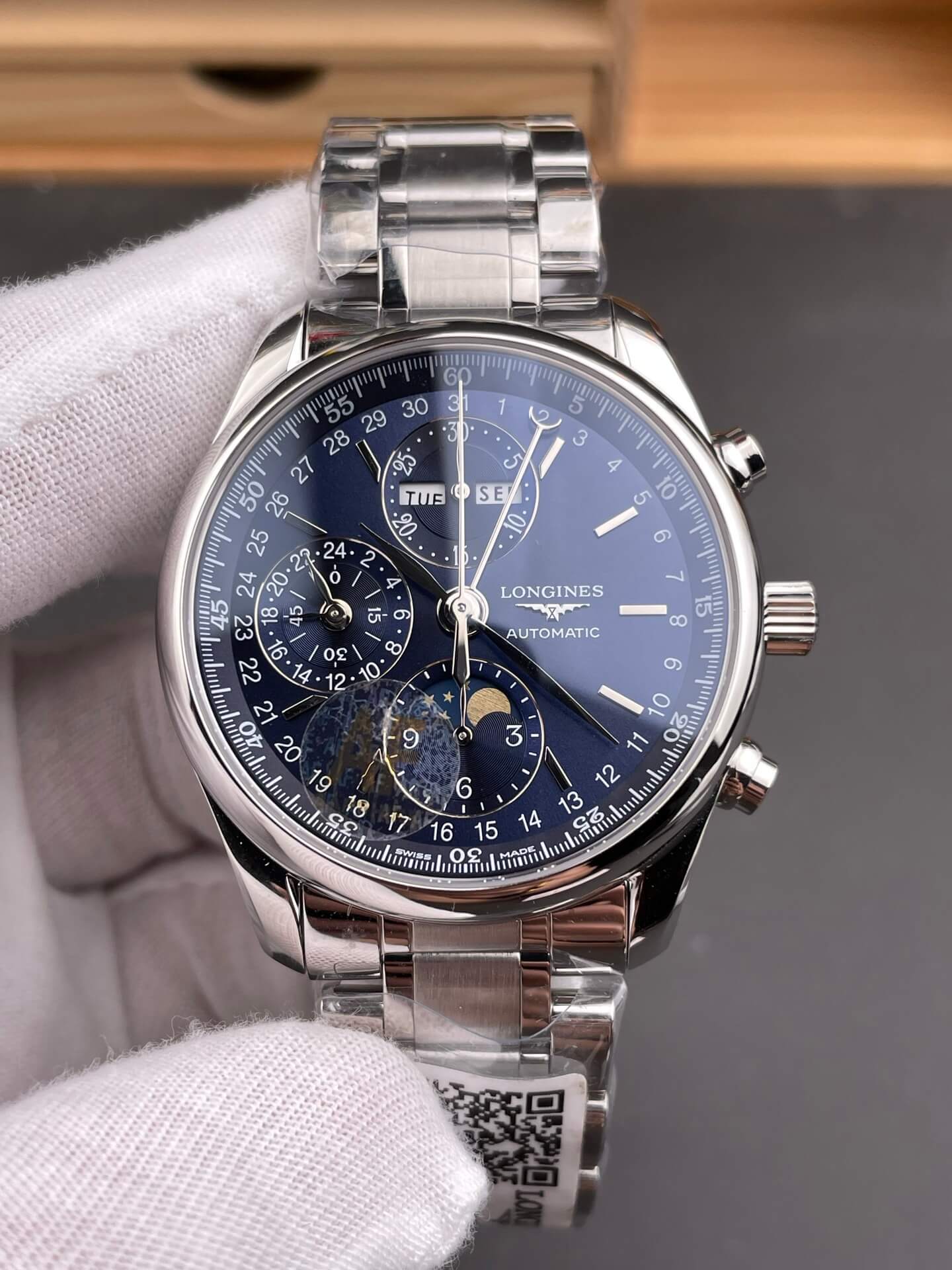 Longines Replica Master Collection Chronograph Moon Phase Super Clone Watch L2.673.4.92.6