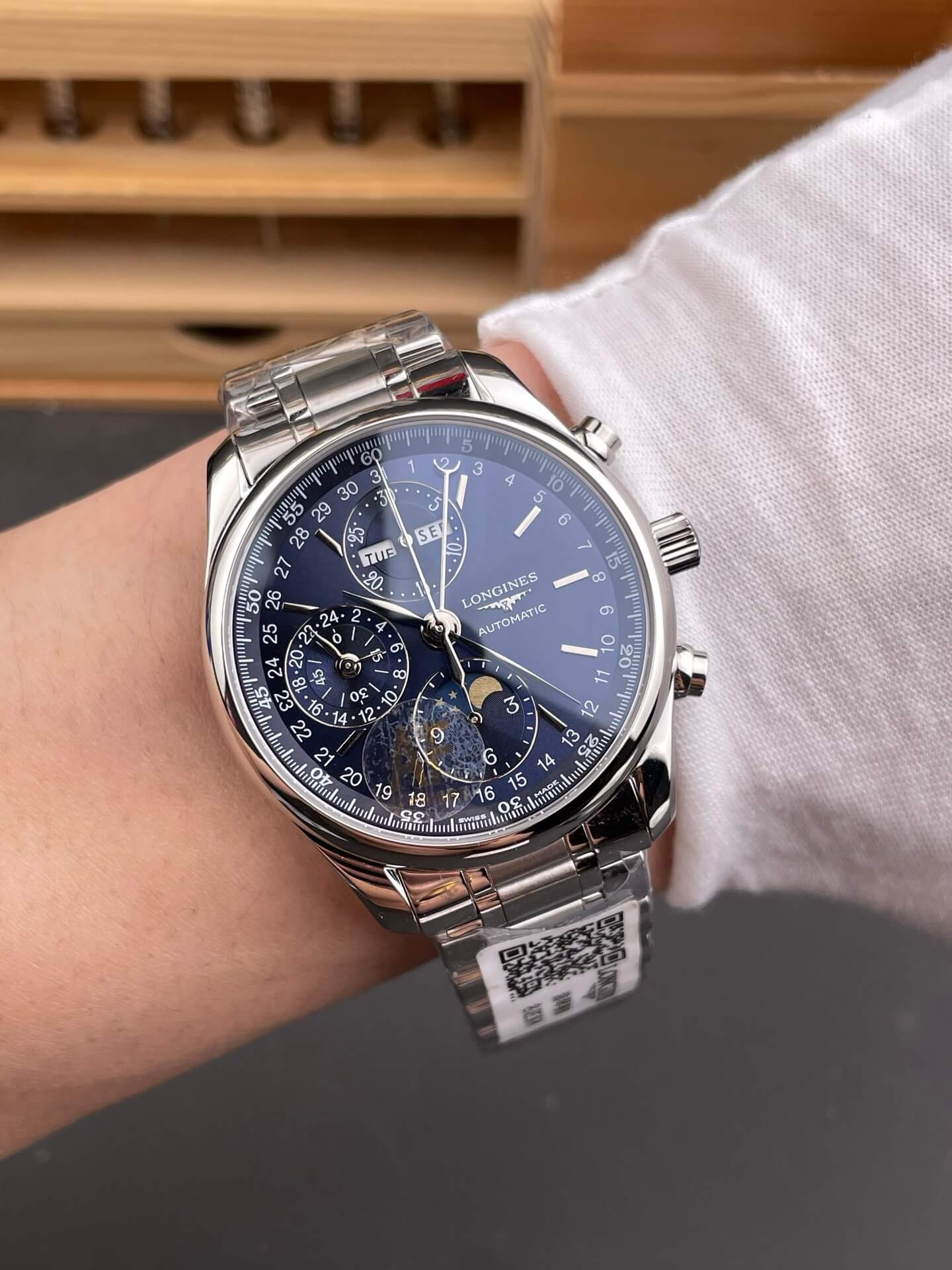 Longines Replica Master Collection Chronograph Moon Phase Super Clone Watch L2.673.4.92.6