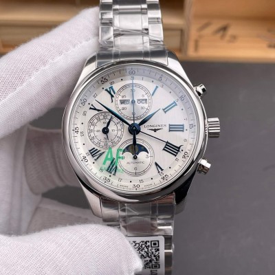 Longines Replica Master Collection Chronograph Moon Phase Super Clone Watch L2.773.4.71.6