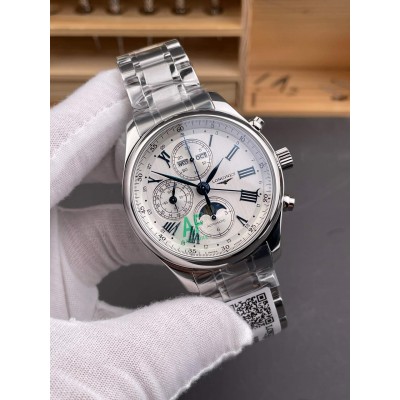 Longines Replica Master Collection Chronograph Moon Phase Super Clone Watch L2.773.4.71.6