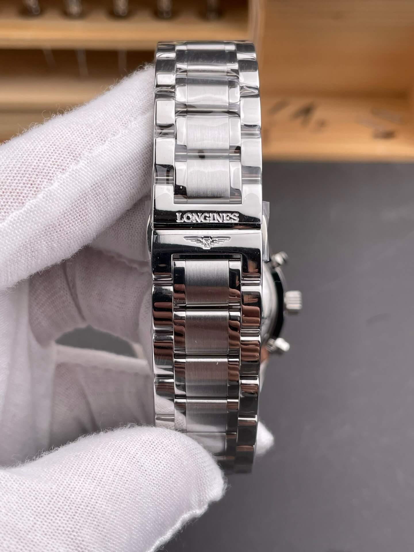 Longines Replica Master Collection Chronograph Moon Phase Super Clone Watch L2.773.4.71.6