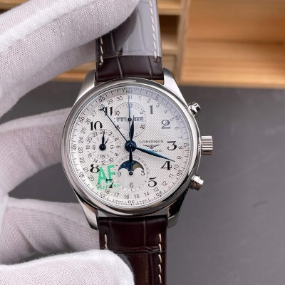 Longines Replica Master Collection Chronograph Moon Phase Super Clone Watch L2.773.4.78.3