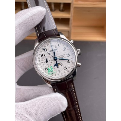 Longines Replica Master Collection Chronograph Moon Phase Super Clone Watch L2.773.4.78.3