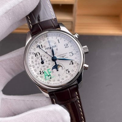 Longines Replica Master Collection Chronograph Moon Phase Super Clone Watch L2.773.4.78.3