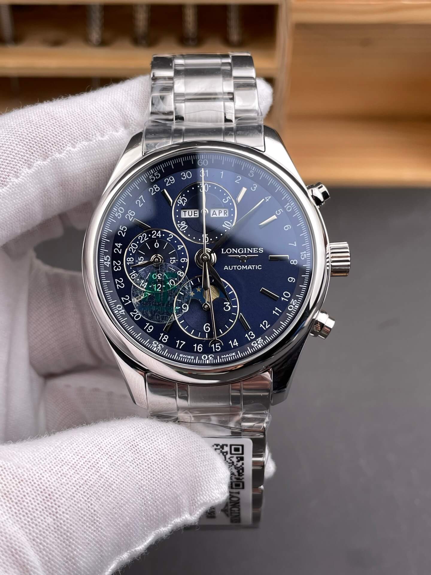 Longines Replica Master Collection Chronograph Moon Phase Super Clone Watch L2.773.4.92.6