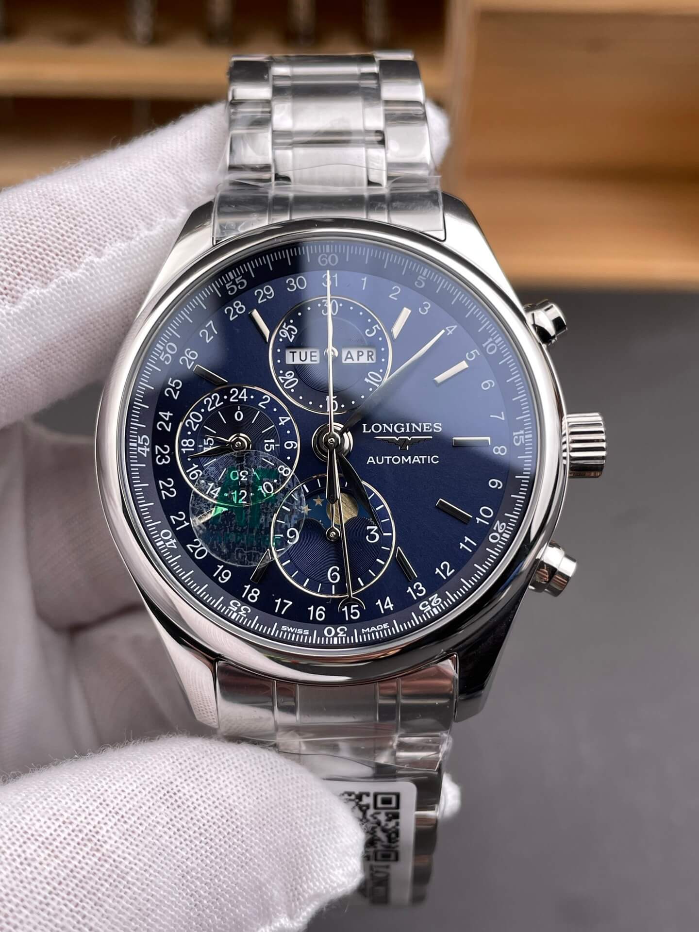 Longines Replica Master Collection Chronograph Moon Phase Super Clone Watch L2.773.4.92.6
