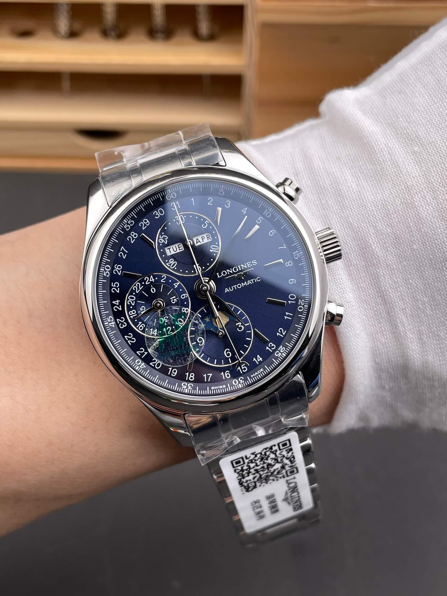 Longines Replica Master Collection Chronograph Moon Phase Super Clone Watch L2.773.4.92.6