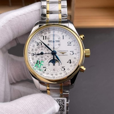 Longines Replica Master Collection Chronograph Moon Phase Super Clone Watch L2.773.5.78.7