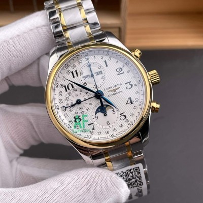 Longines Replica Master Collection Chronograph Moon Phase Super Clone Watch L2.773.5.78.7