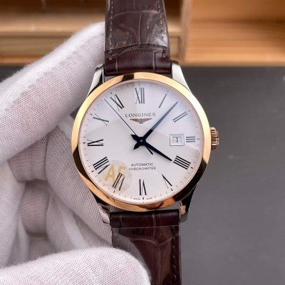 Longines Replica Record Super Clone Watch L2.820.8.11.2