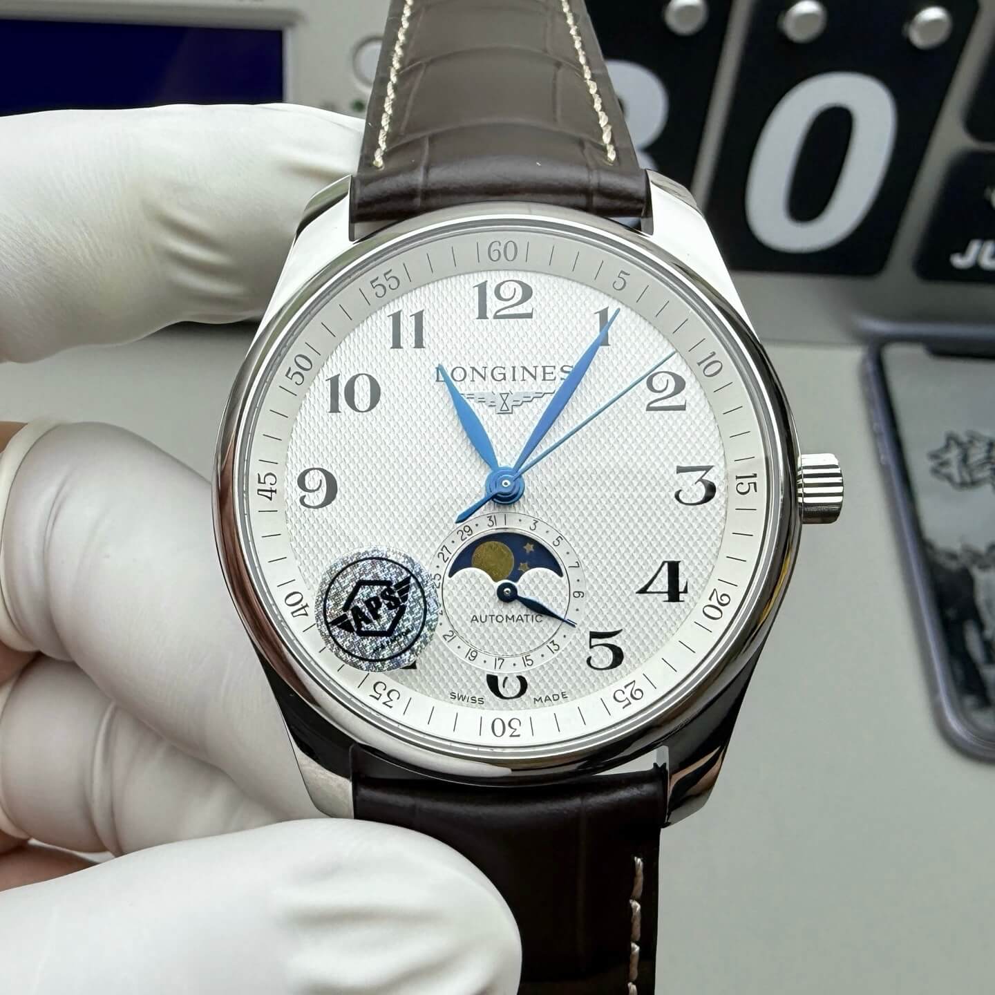 Longines Replica Master Collection Moonphase Super Clone Watch L2.909.4.78.3