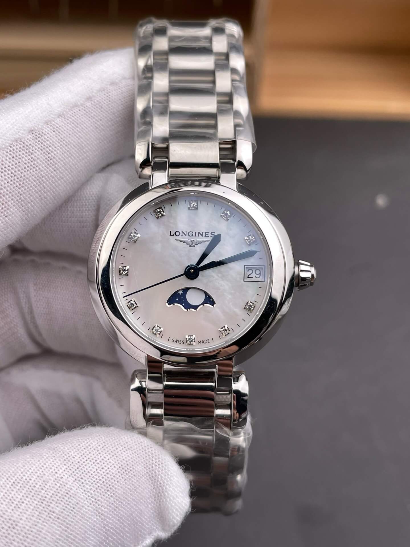Longines Replica Primaluna Moonphase Super Clone Watch L8.115.4.87.6