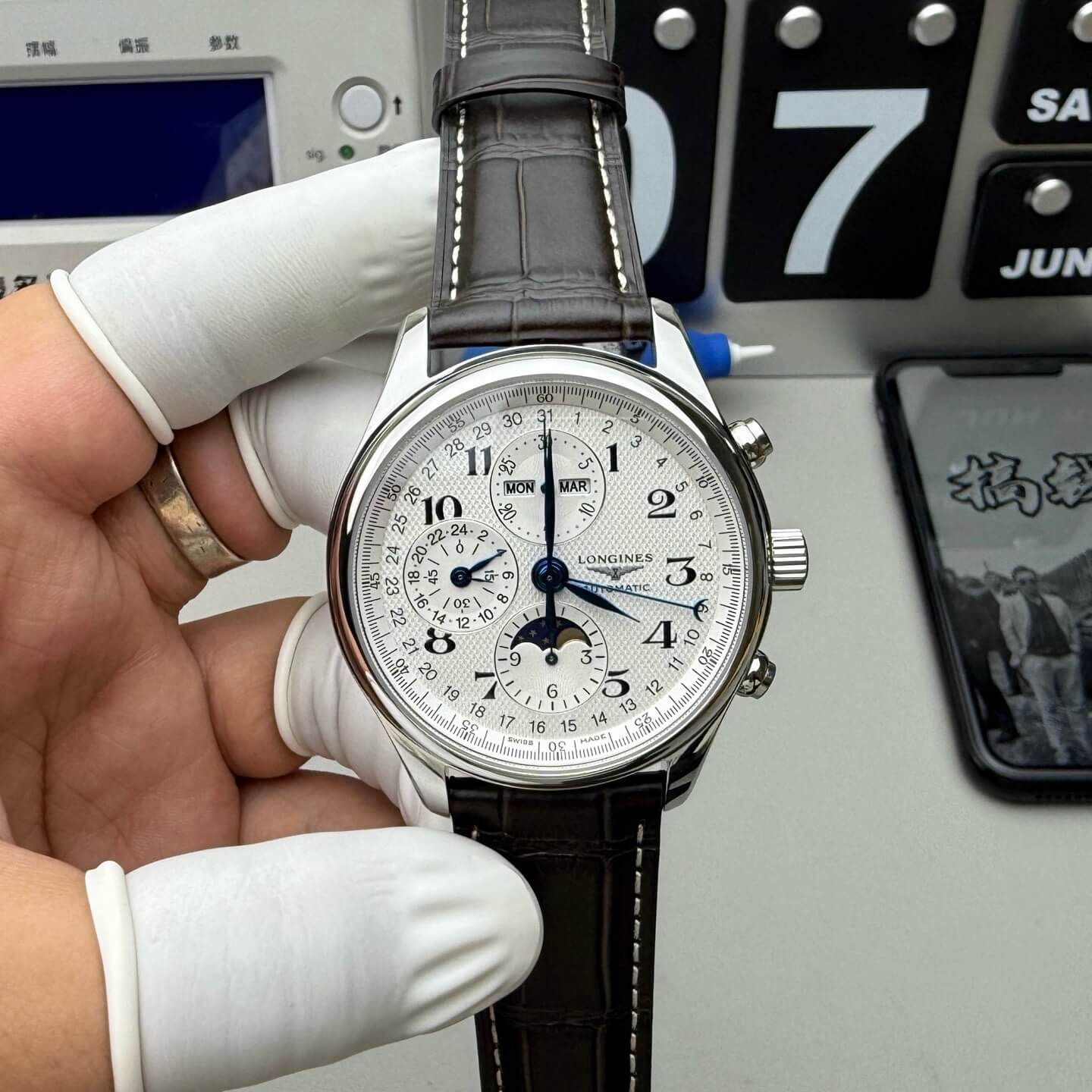 Longines Replica Master Collection Chronograph Super Clone L2.773.4.78.3