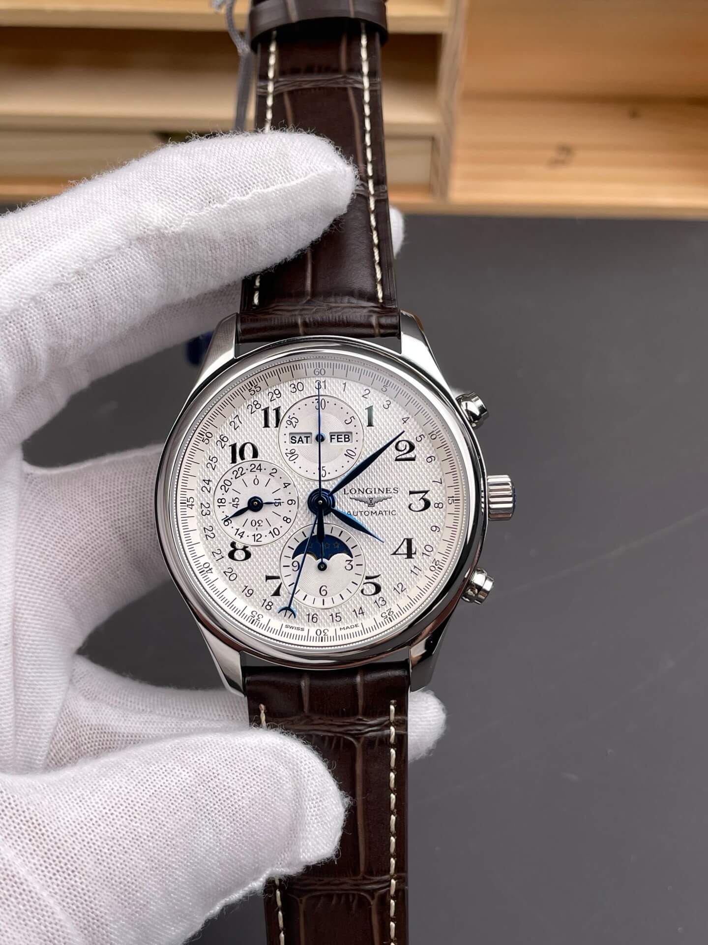 Longines Replica Master Collection Chronograph Super Clone L2.773.4.78.3