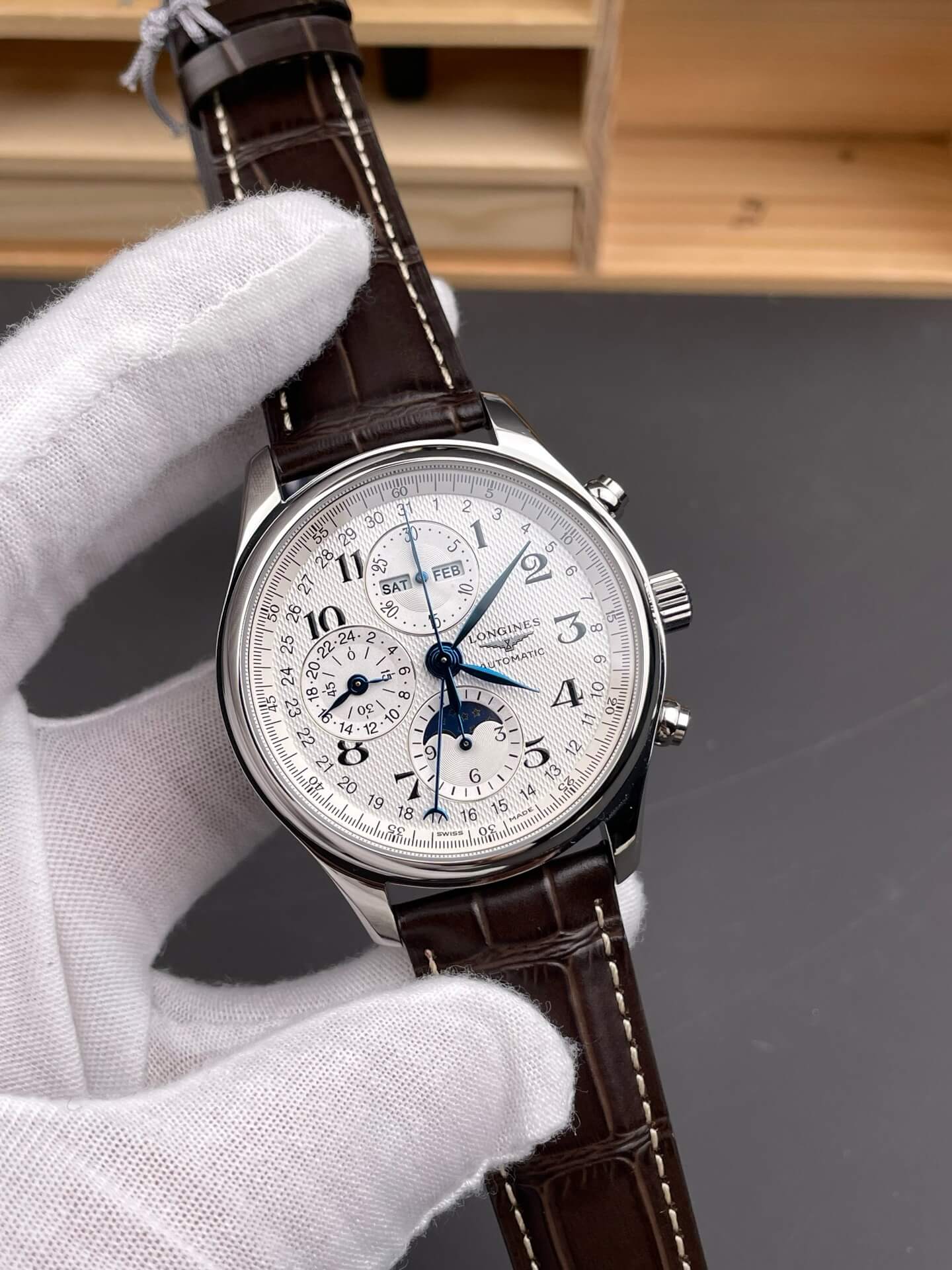Longines Replica Master Collection Chronograph Super Clone L2.773.4.78.3