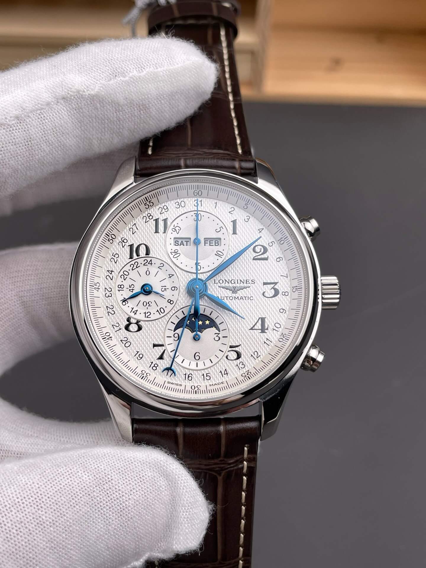 Longines Replica Master Collection Chronograph Super Clone L2.773.4.78.3