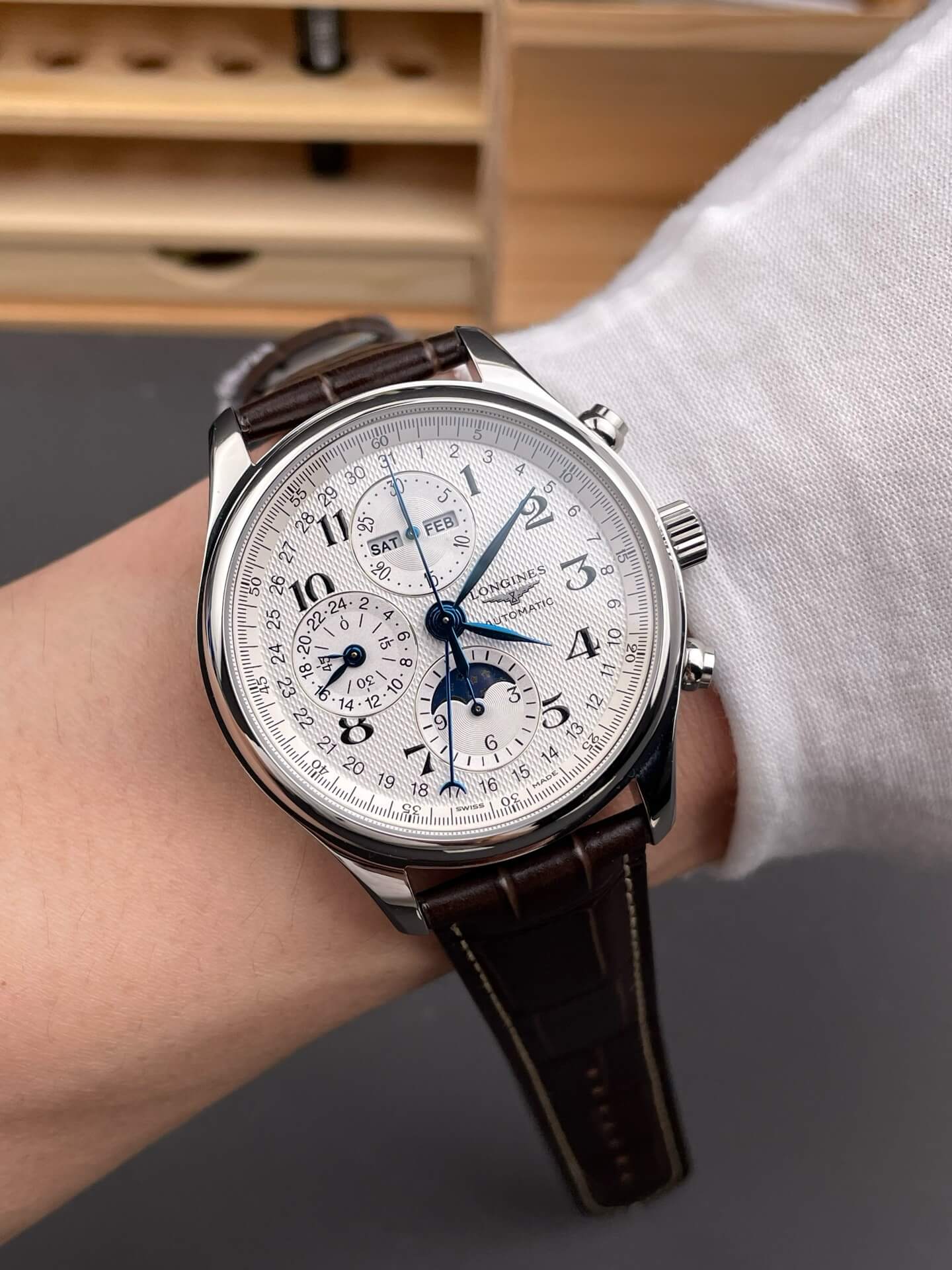 Longines Replica Master Collection Chronograph Super Clone L2.773.4.78.3