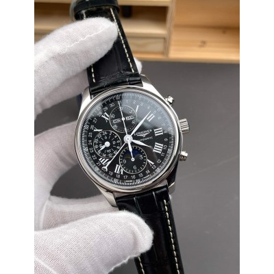 Longines Replica Master Collection Chronograph Moon Phase Super Clone Watch L2.673.4.51.7