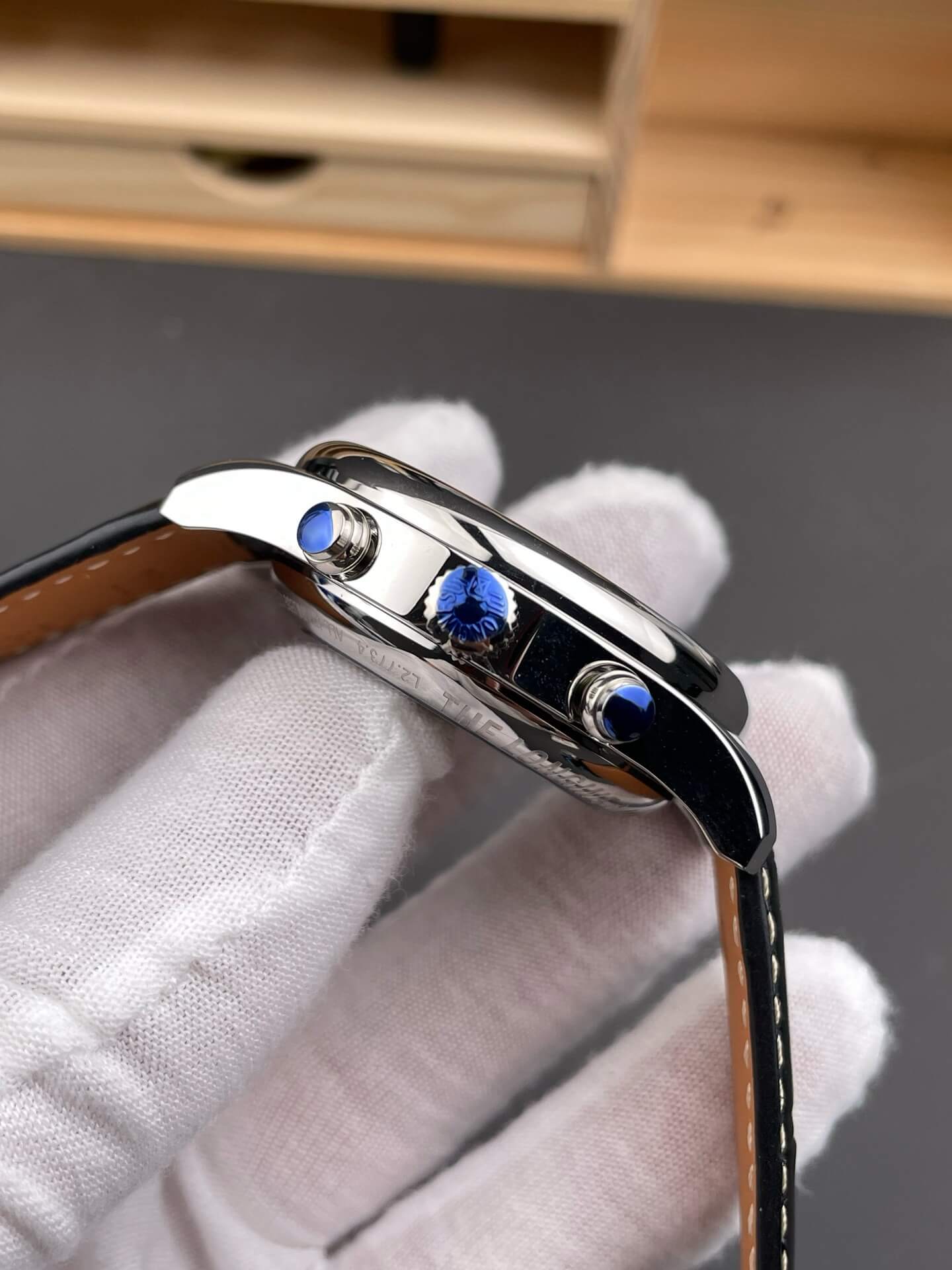 Longines Replica Master Collection Chronograph Moon Phase Super Clone Watch L2.673.4.51.7