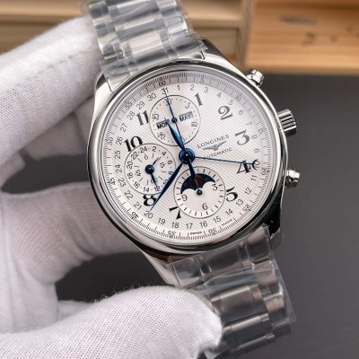 Longines Replica Master Collection Chronograph Moon Phase Super Clone Watch L2.673.4.78.6