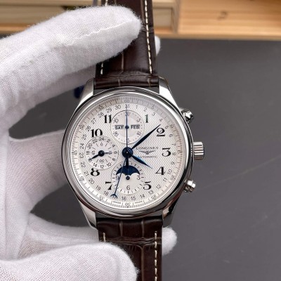 Longines Replica Master Collection Chronograph Moon Phase Super Clone Watch L2.773.4.78.3