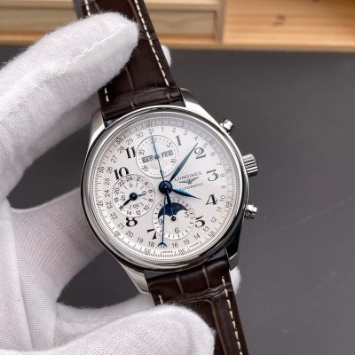 Longines Replica Master Collection Chronograph Moon Phase Super Clone Watch L2.773.4.78.3