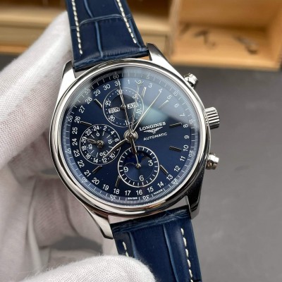Longines Replica Master Collection Chronograph Moon Phase Super Clone Watch L2.773.4.92.0
