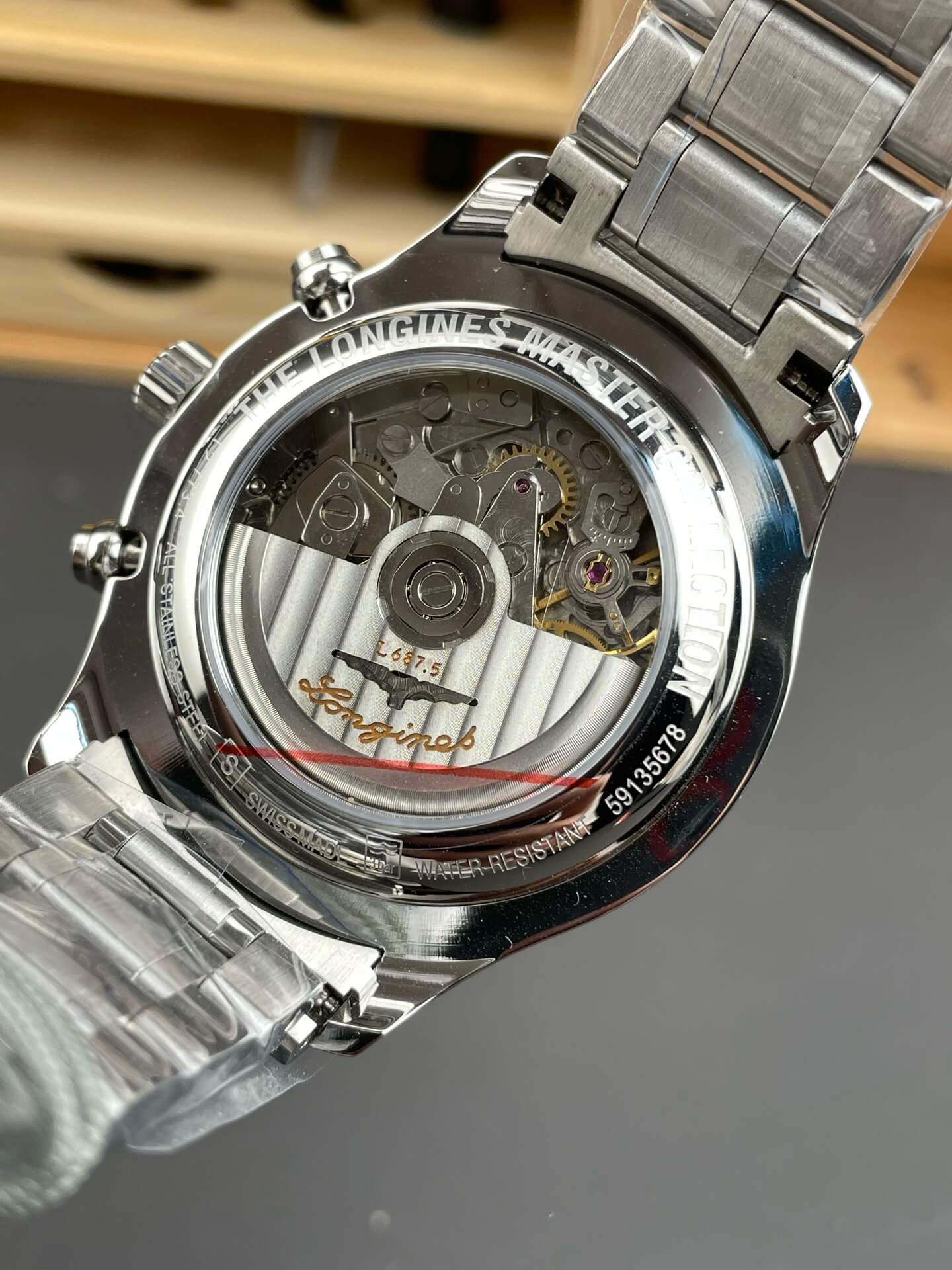 Longines Replica Master Collection Chronograph Moon Phase Super Clone Watch L2.773.4.92.6