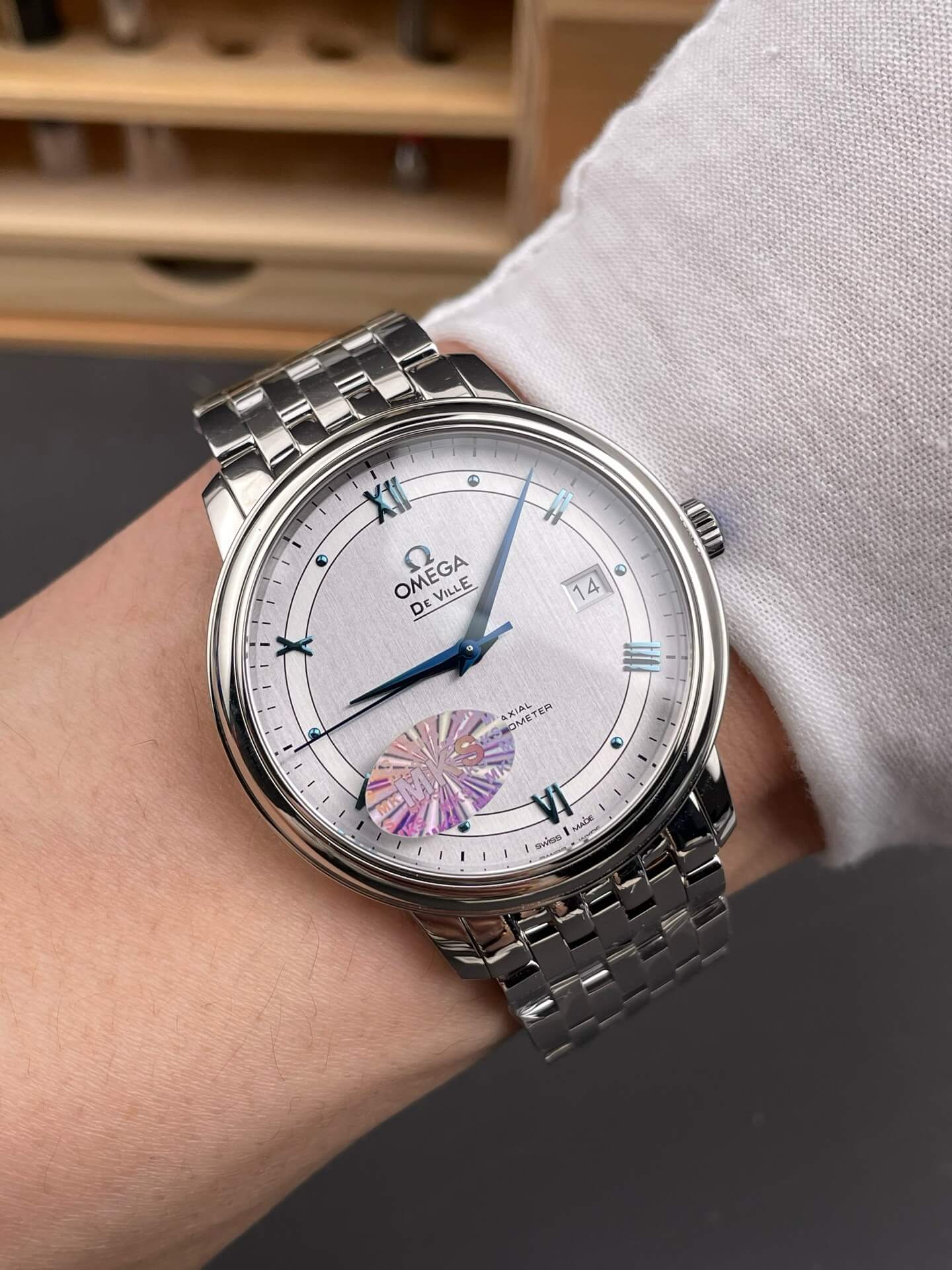 Omega Replica De Ville Prestige Super Clone Watch 42410402002001 Omega Replica De Ville Prestige Super Clone Watch 42410402002001