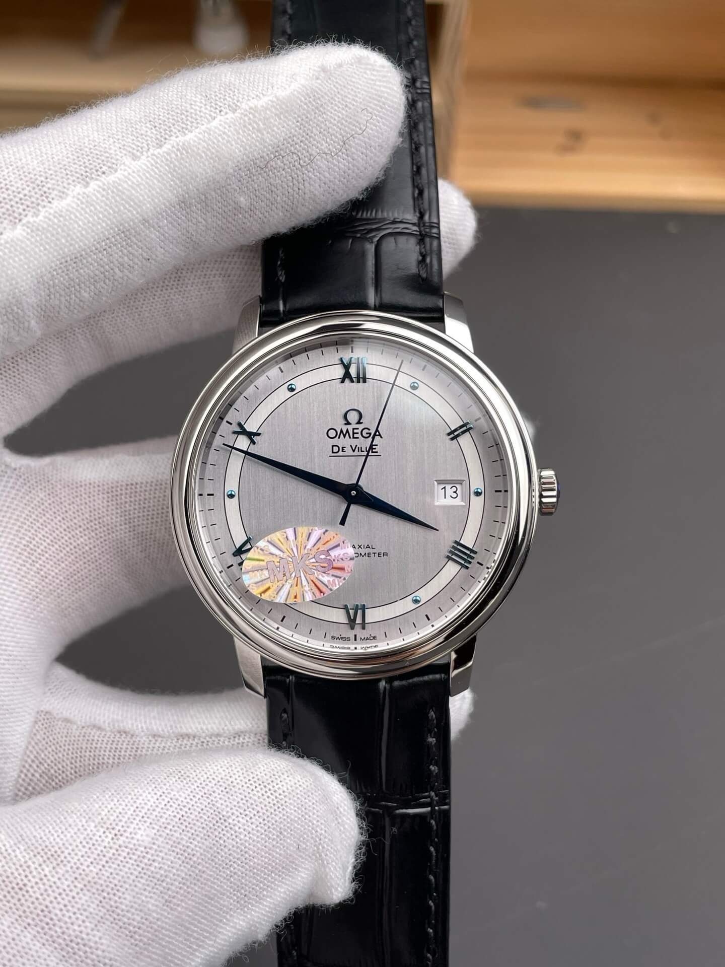 Omega Replica De Ville Prestige Super Clone Watch 42413402002003