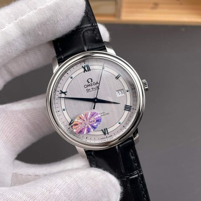Omega Replica De Ville Prestige Super Clone Watch 42413402002003