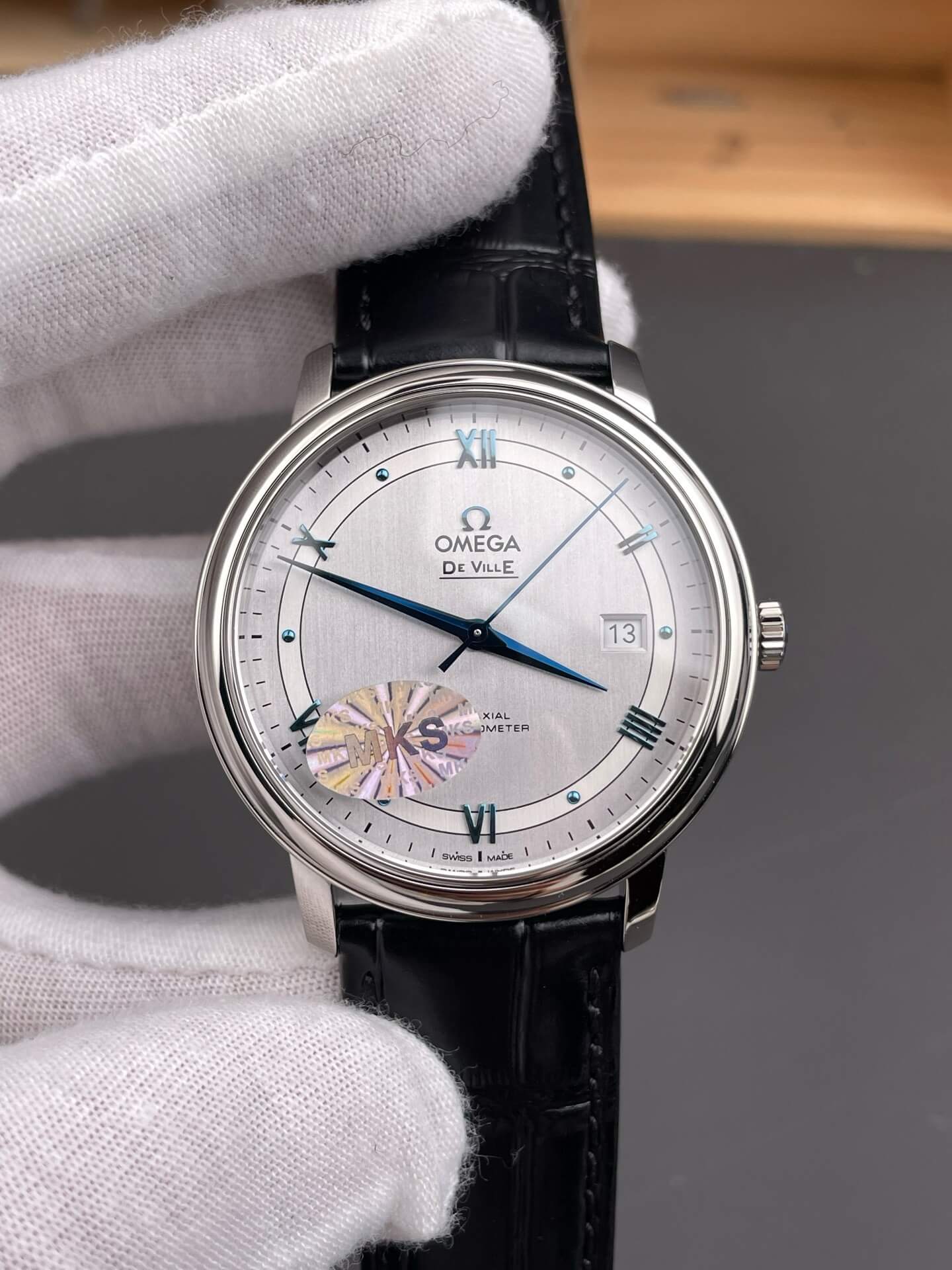 Omega Replica De Ville Prestige Super Clone Watch 42413402002003