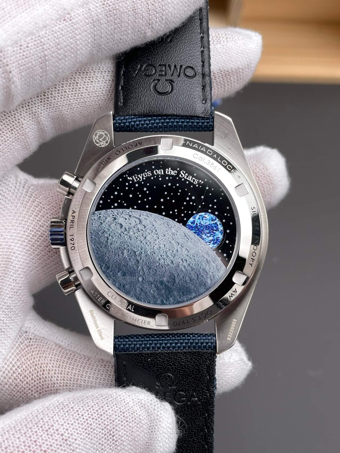 Omega Replica Speedmaster “Silver Snoopy Award” 50th Anniversary High Quality Watch 31032425002001