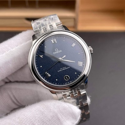 Omega Replica De Ville Prestige Super Clone Watch 43410342003002