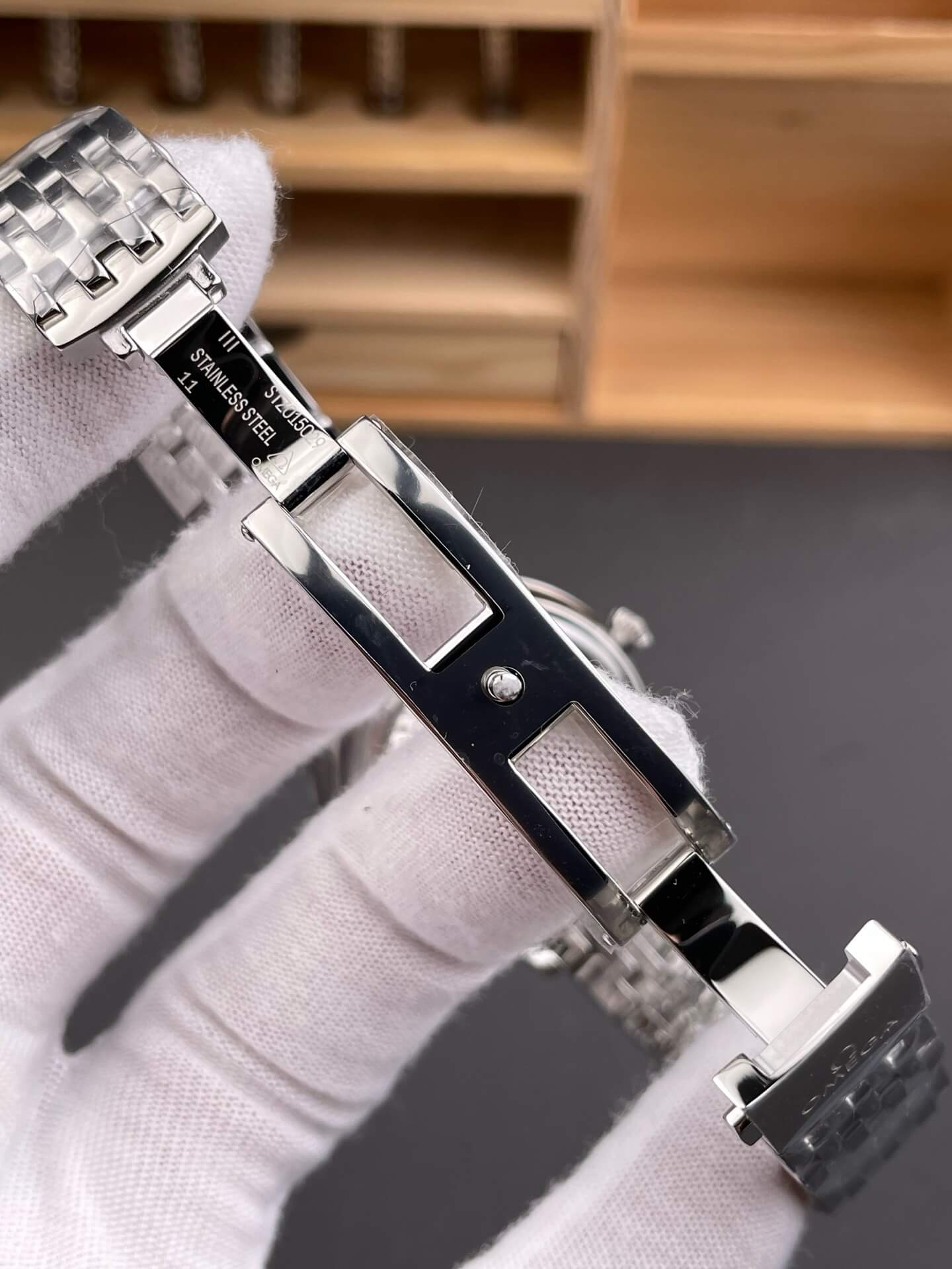Omega Replica De Ville Prestige Super Clone Watch 43410342003002