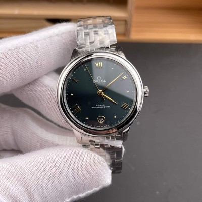 Omega Replica De Ville Prestige Super Clone Watch 43410342010001