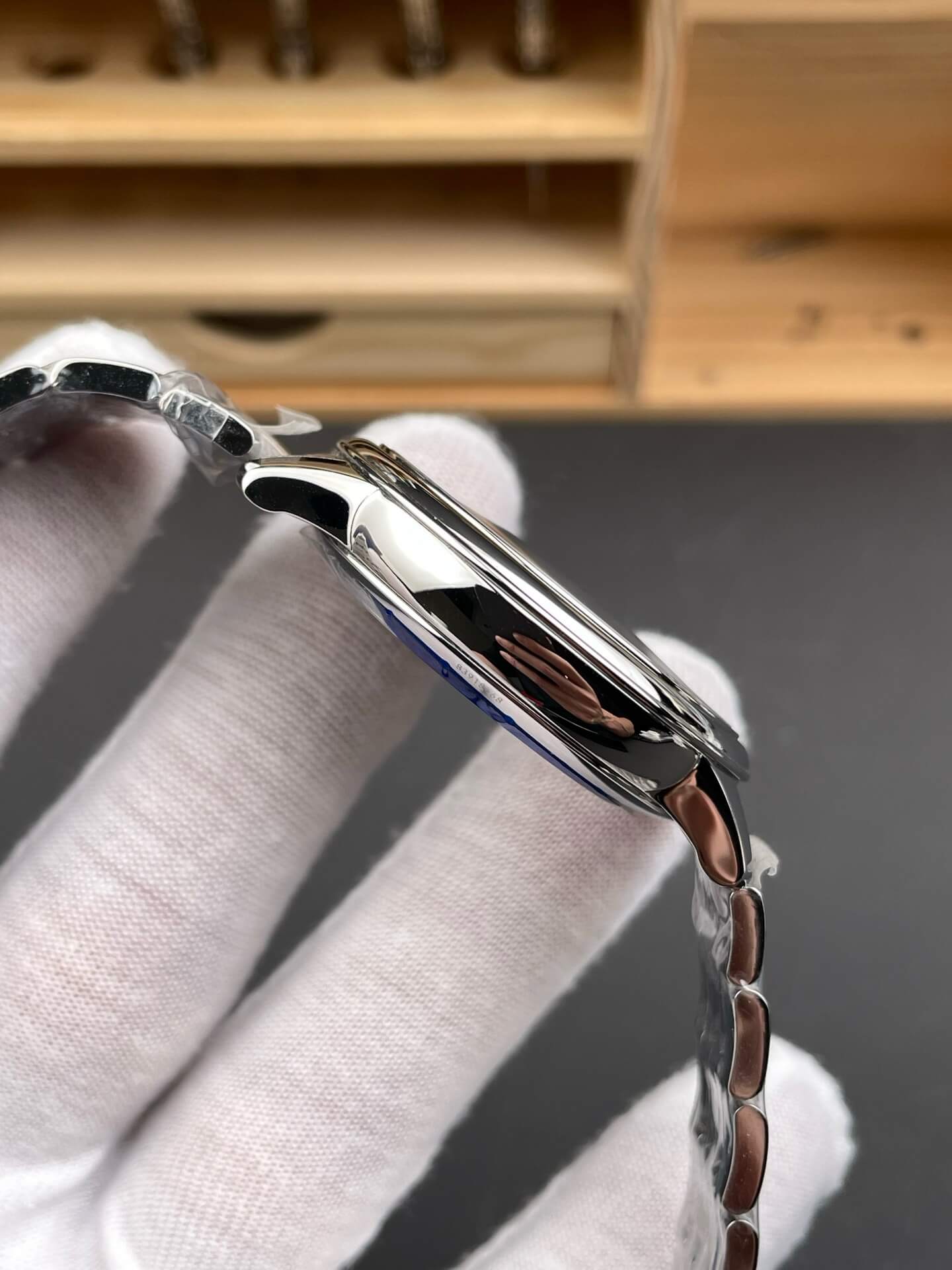 Omega Replica De Ville Prestige Super Clone Watch 43410402003001