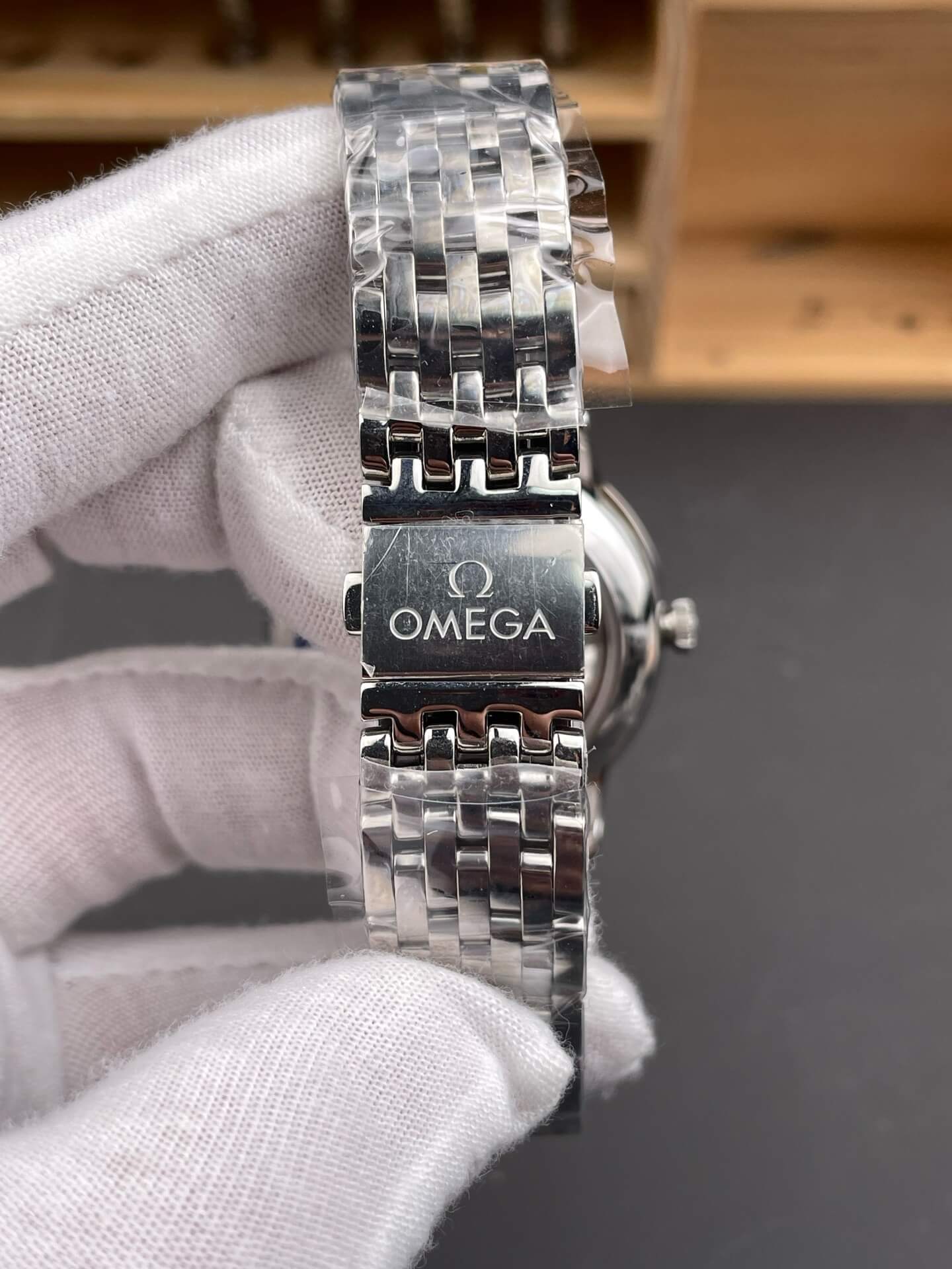 Omega Replica De Ville Prestige Super Clone Watch 43410402003001