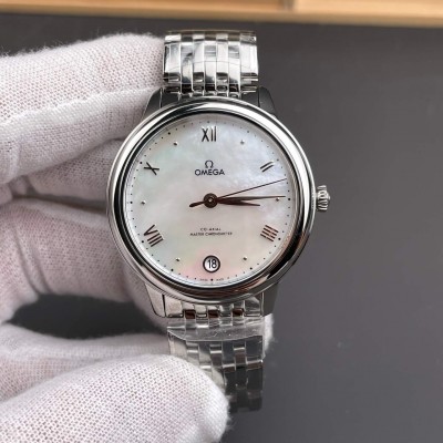 Omega Replica De Ville Prestige Super Clone Watch 43410342005001