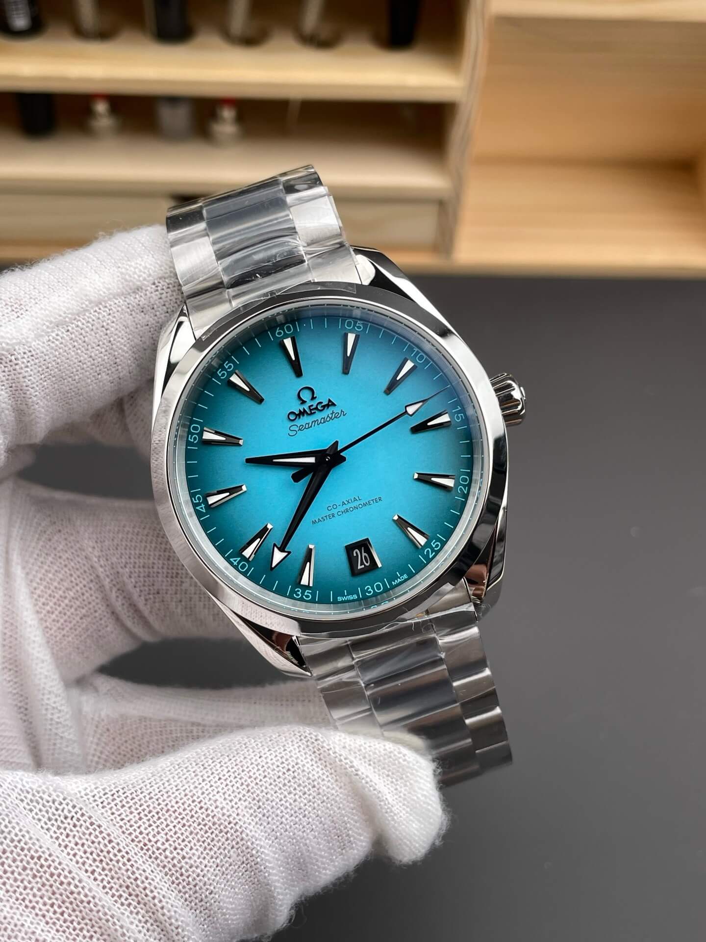 Omega Replica Seamaster Aqua Terra 150M Super Clone Watch 22010382003005 Omega Replica Seamaster Aqua Terra 150M Super Clone Watch 22010382003005