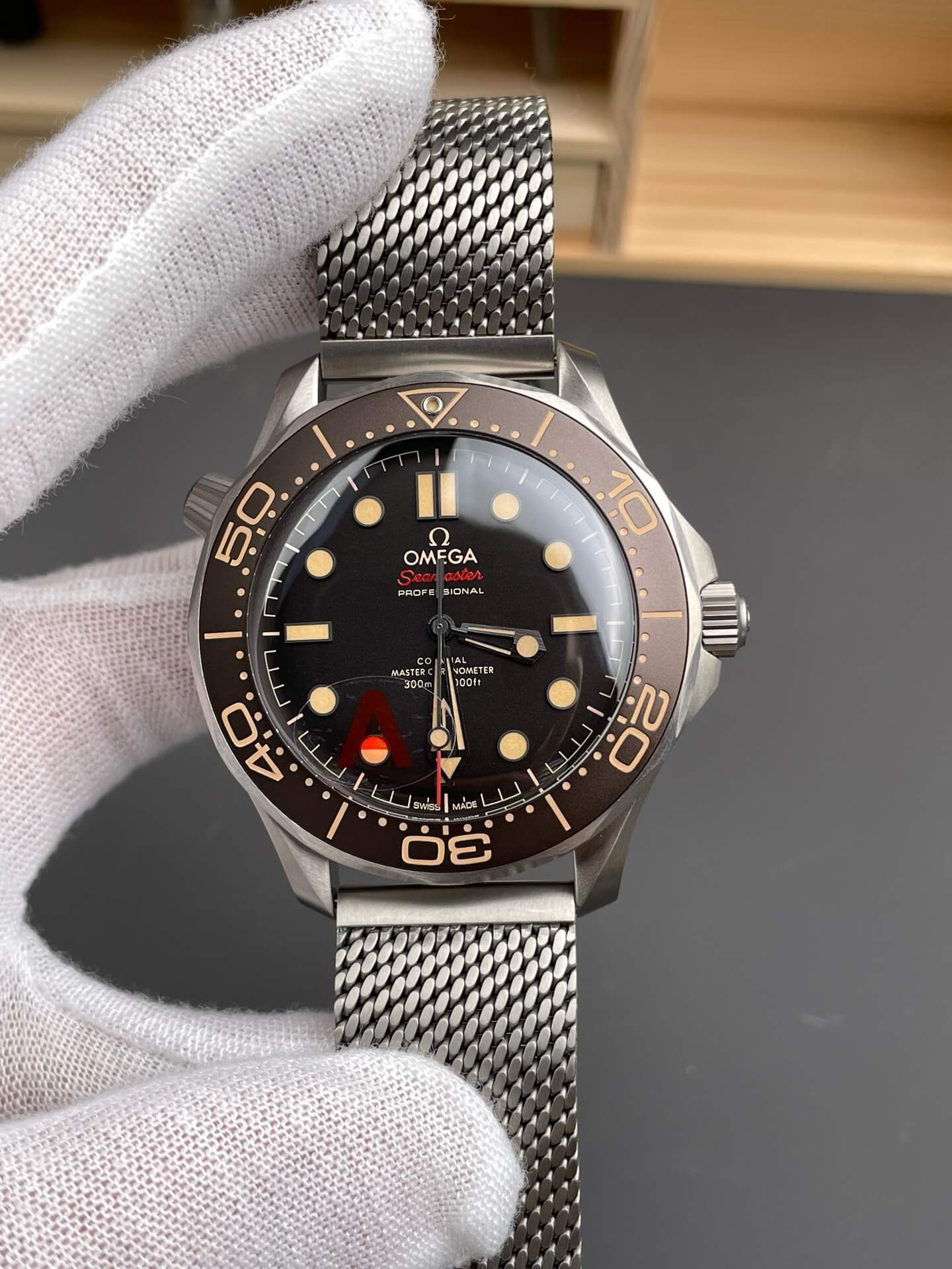 Omega Replica Seamaster Diver 300M 007 Edition Super Clone Watch 21090422001001 Omega Replica Seamaster Diver 300M 007 Edition Super Clone Watch 21090422001001